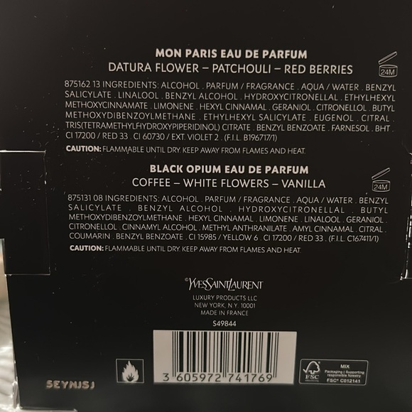 Yves Saint Laurent Feminine Fragrance Must-Haves Parfum Gift Set - Picture 2 of 2